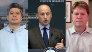 “Disrupt, Identify, Defund, Debank, Arrest & Prosecute”: Trump Admin Threatens Leftist Groups